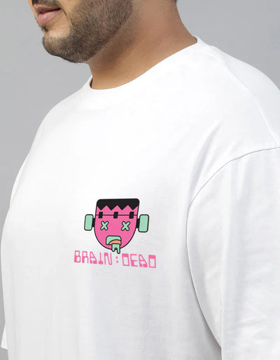 Brain Dead Back Graphic Plus Size Printed Tshirt