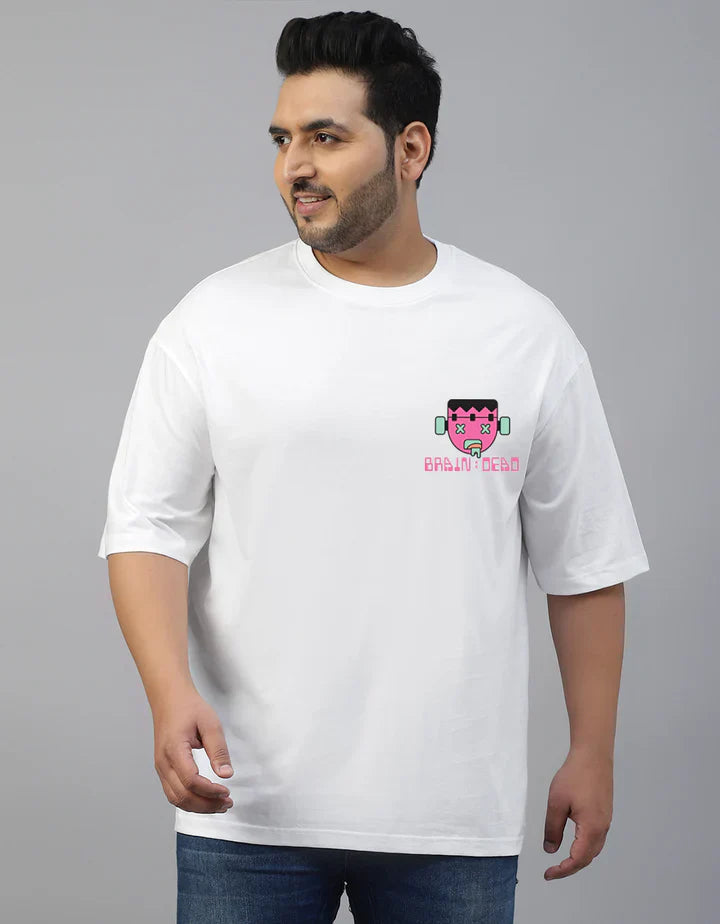 Brain Dead Back Graphic Plus Size Printed Tshirt